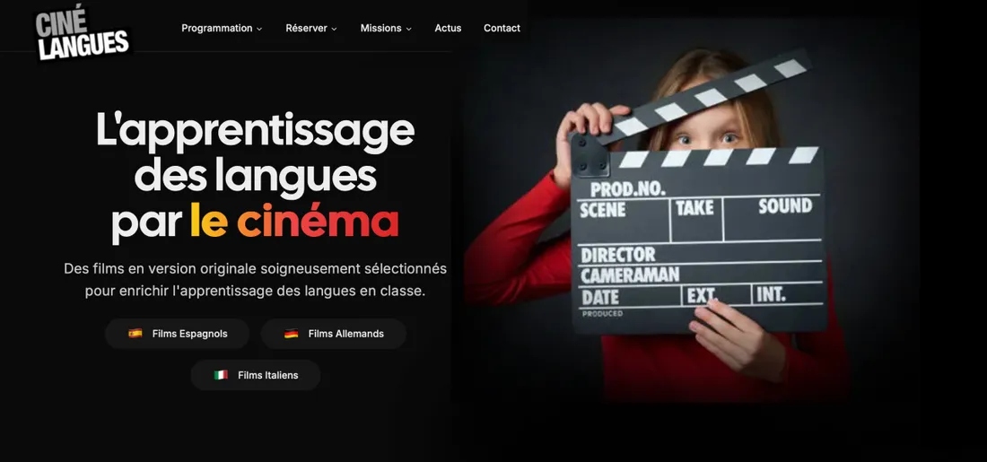 Cinélangues